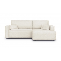 Canapé d'angle droit convertible