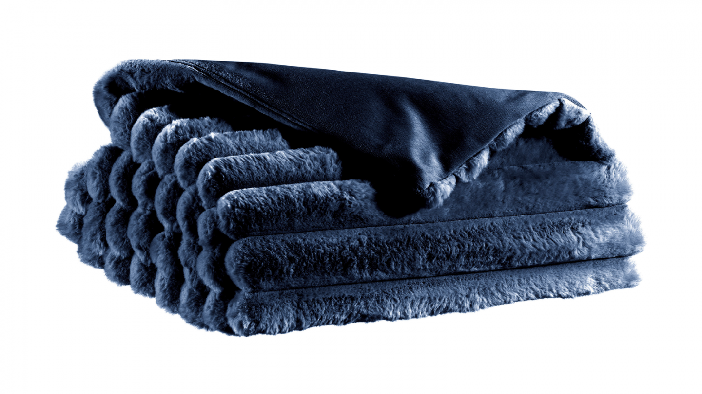 Housse De Coussin En Velours - Bleu Foncé - Home All | H&M FR