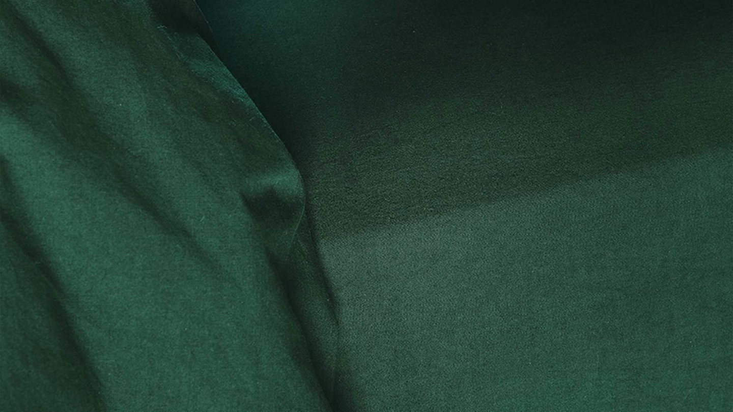 Drap housse en coton bio Vert 90 x 200 cm - Celeste