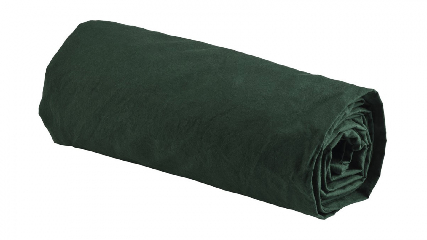 Drap housse en coton bio Vert 90 x 200 cm - Celeste