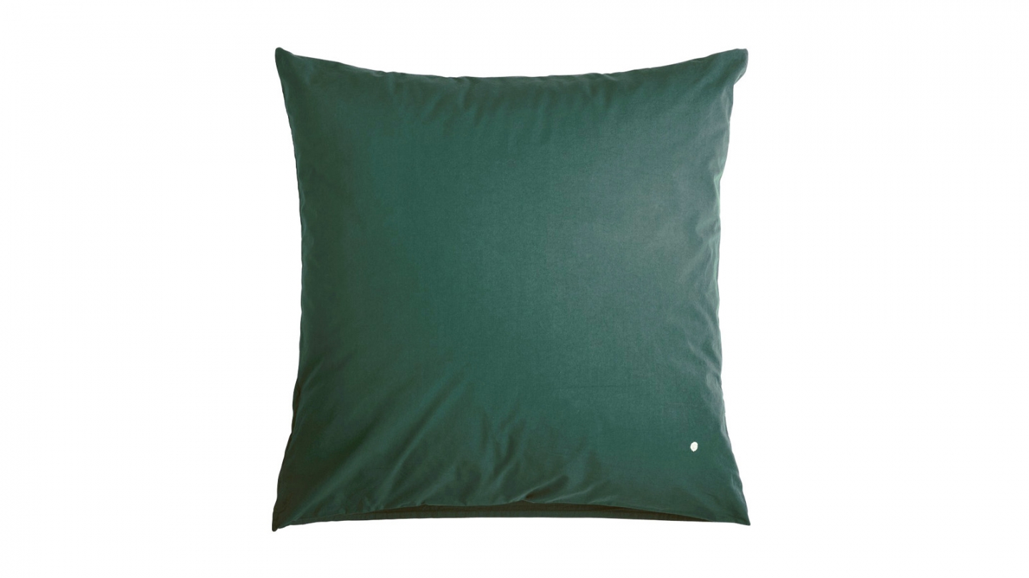Lot de 2 Taies d'oreiller en coton bio Vert 65 x 65 cm - Celeste