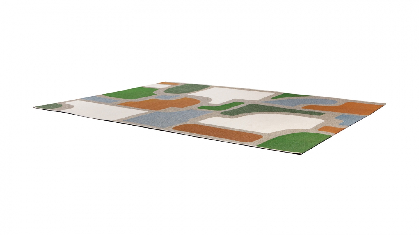 Tapis d'extérieur Multicore 160 x 230 cm - Kairi