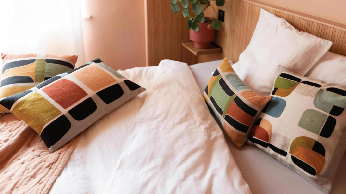 Housse de couette en chanvre Blanche 260 x 420 cm - Kala