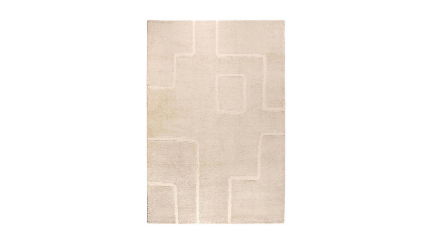 Tapis Blanc 160 x 230 x 2 cm - Louisa
