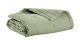 Jeté de lit en coton Vert 180 x 260 cm - Tika