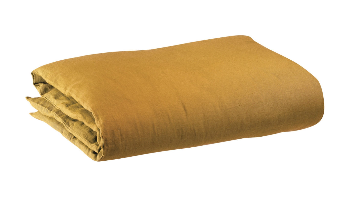 Housse de couette en lin Bronze 260 x 240 cm - Zeff