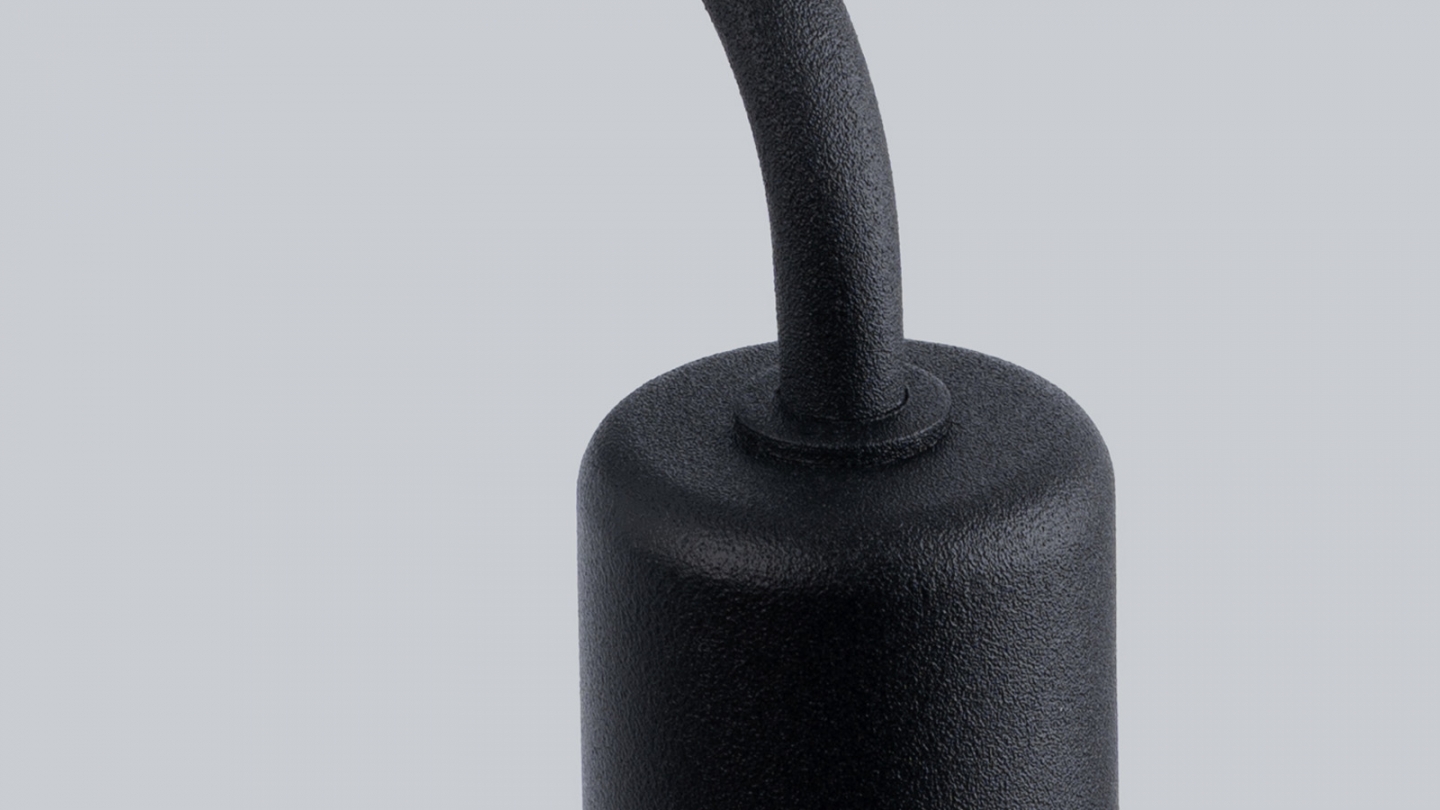 Applique en métal noir - Norah