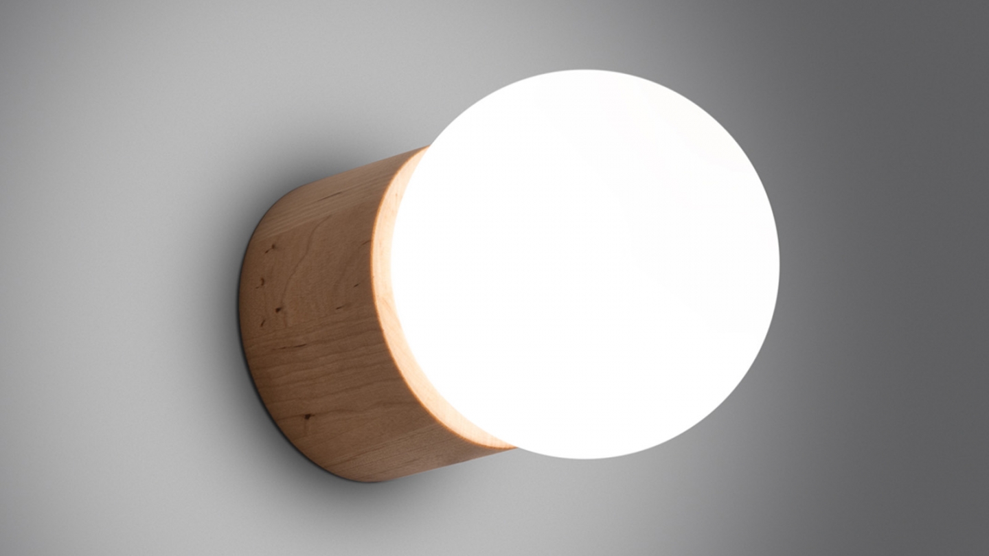 Applique en bois naturel - Boomo