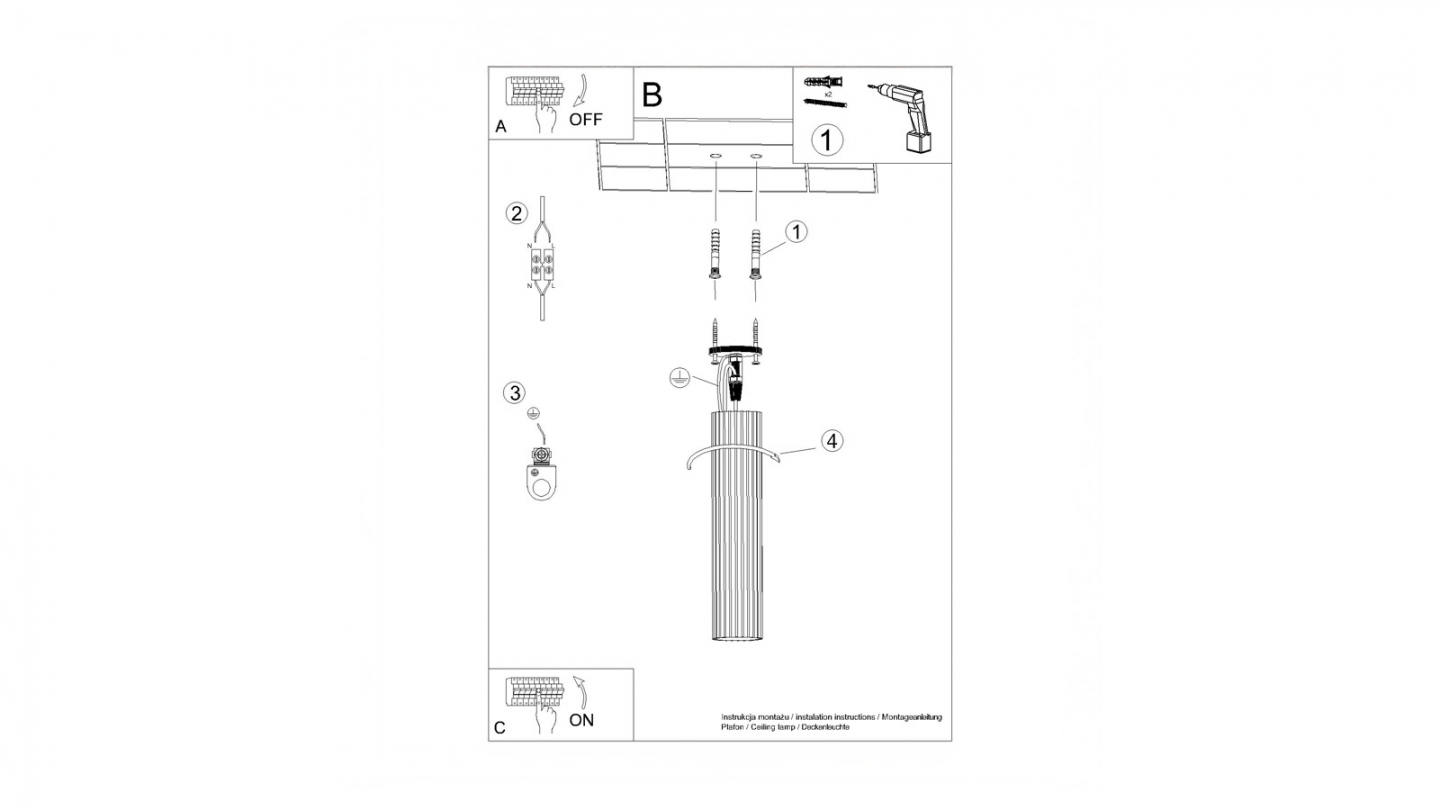 Plafonnier en aluminium cannelé 40 cm terracotta - Karbon Plafonnier en aluminium cannelé 40 cm terracotta - Karbon