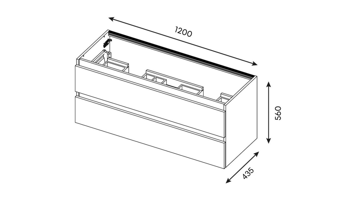 Meuble de salle de bain suspendu double vasque intégrée 120cm 2 tiroirs Terracotta + miroir + colonne ouverture droite - Hudson Meuble de salle de bain suspendu double vasque intégrée 120cm 2 tiroirs Terracotta + miroir + colonne ouverture droite - Hudson
