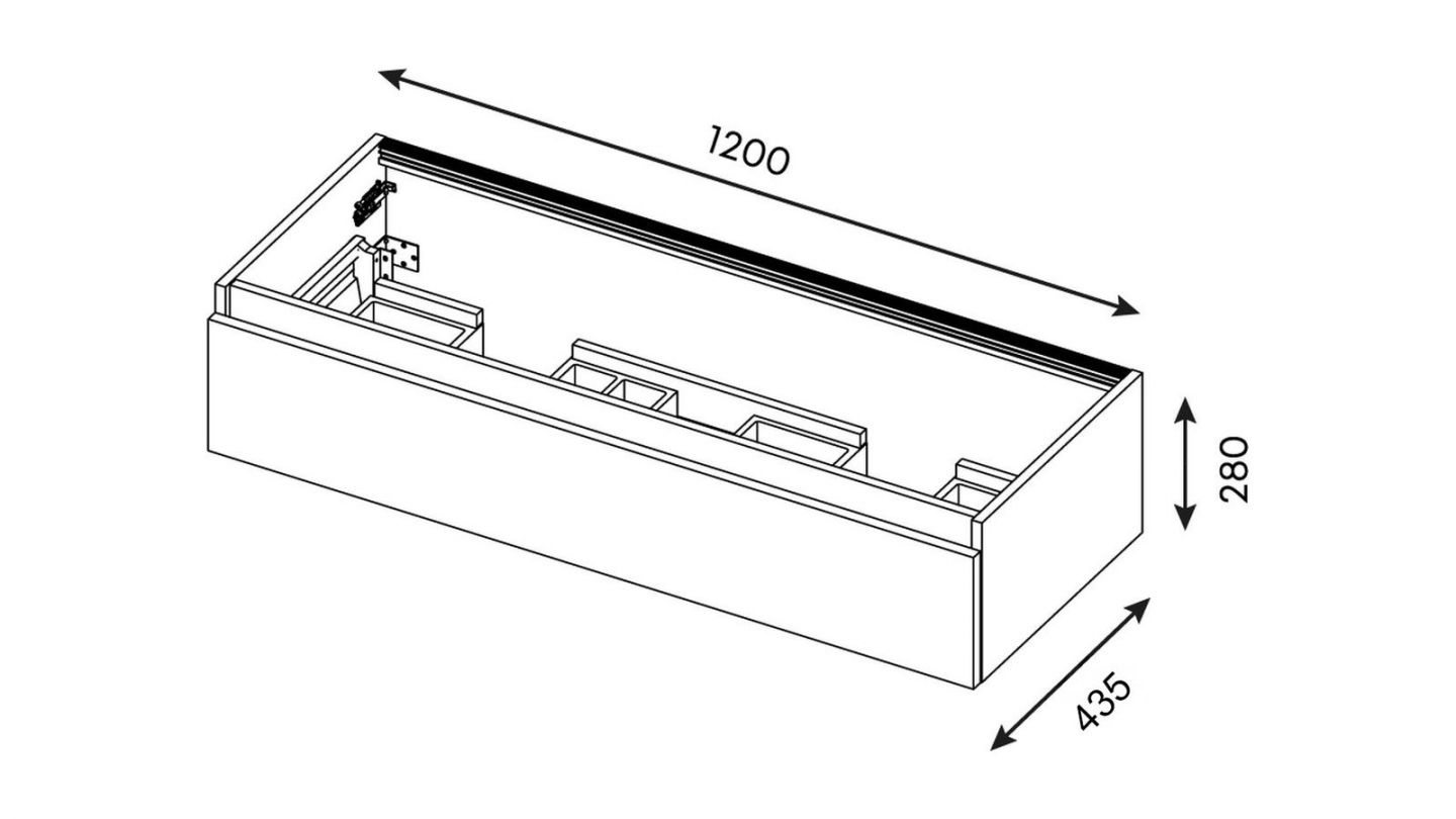 Meuble de salle de bain suspendu 2 vasques à poser 120cm 1 tiroir Chêne clair + miroir + colonne ouverture gauche - Hudson Meuble de salle de bain suspendu 2 vasques à poser 120cm 1 tiroir Chêne clair + miroir + colonne ouverture gauche - Hudson