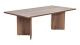 Table basse rectangulaire effet Noyer foncé 119 cm - Taona