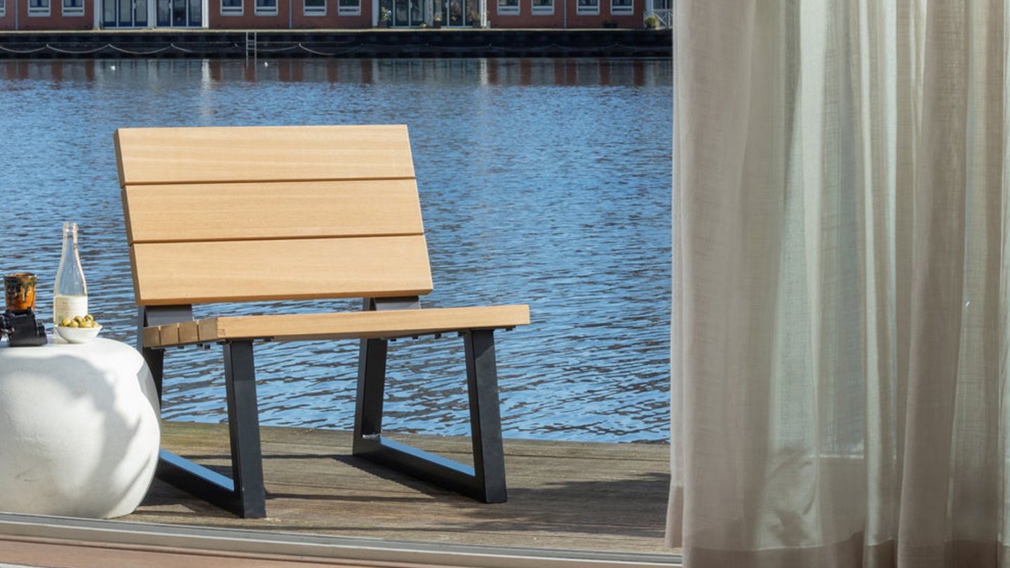 Table d’appoint organique en aspect béton - Pebble Table d’appoint organique en aspect béton - Pebble