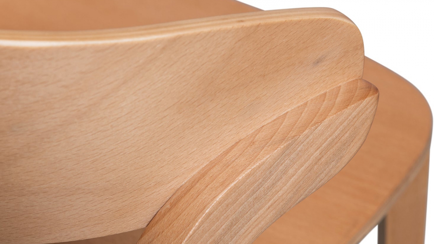 Chaise de salle à manger en bois - Cras Chaise de salle à manger en bois - Cras