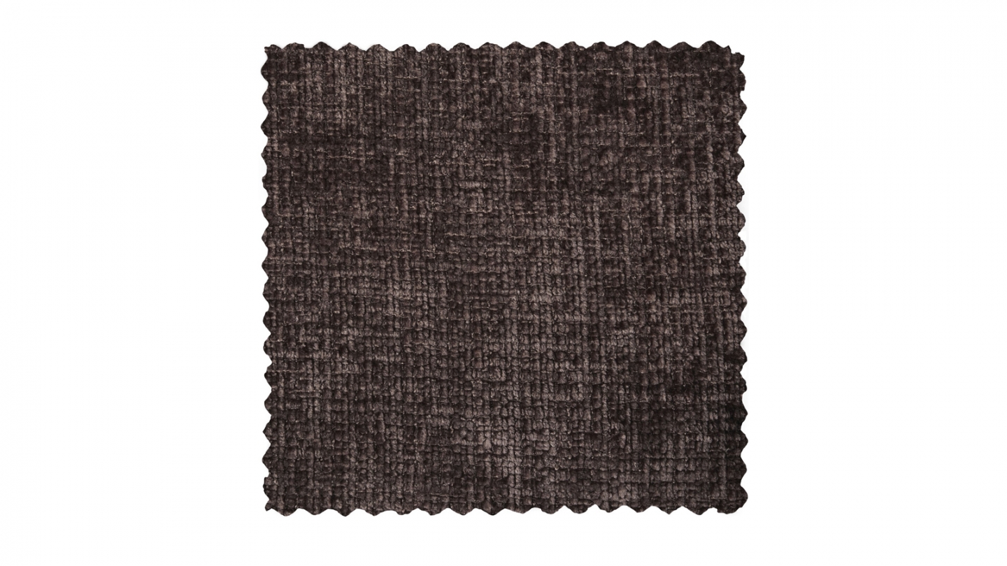 Canapé d'angle à gauche en tissu chenille marron - Cloud Canapé d'angle à gauche en tissu chenille marron - Cloud