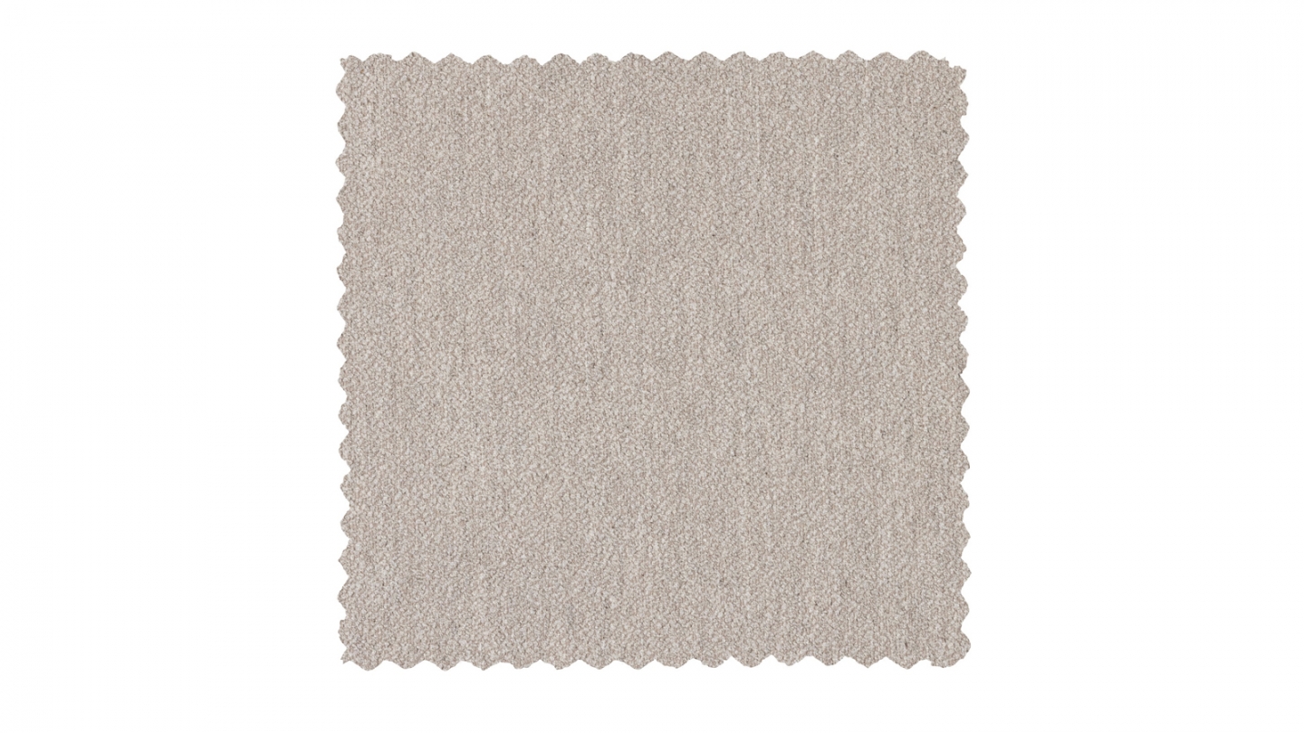 Pouf tissu texturé design arrondi - Lofty Pouf tissu texturé design arrondi - Lofty