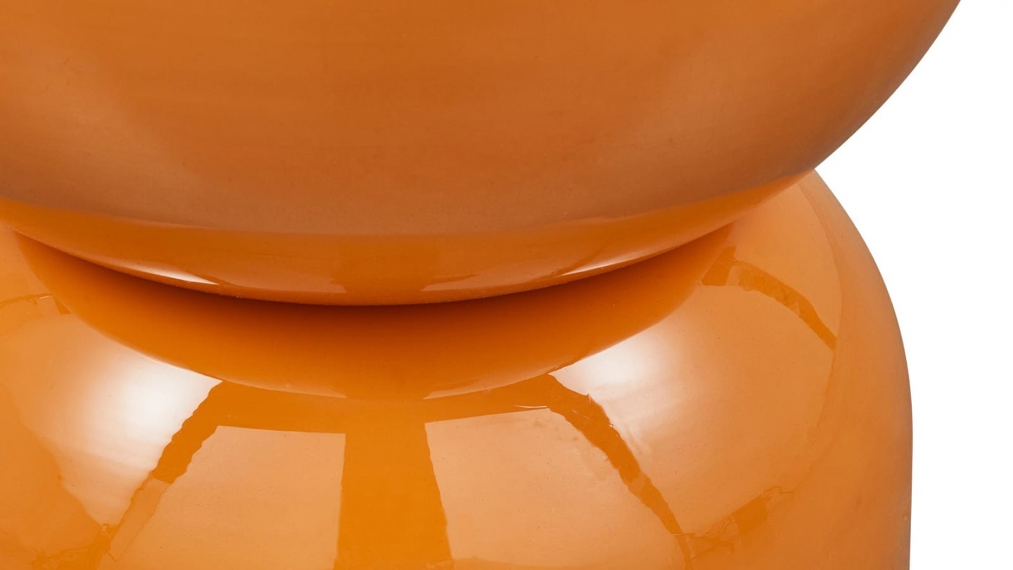 Table d’appoint en métal brillant 32 cm - Hekla Table d’appoint en métal brillant 32 cm - Hekla