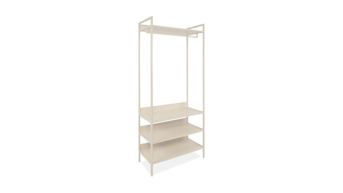 Vestiaire 4 tablettes beige 84 cm - Veska Vestiaire 4 tablettes beige 84 cm - Veska