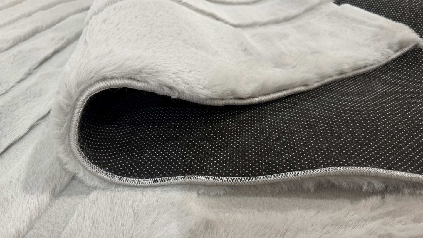 Tapis motif géométrique gris 160x230 cm - Snowline Tapis motif géométrique gris 160x230 cm - Snowline