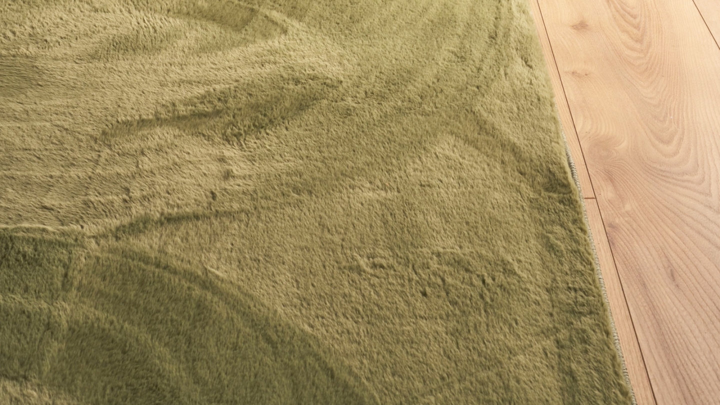 Tapis uni vert 80x150 cm - Horizon Tapis uni vert 80x150 cm - Horizon