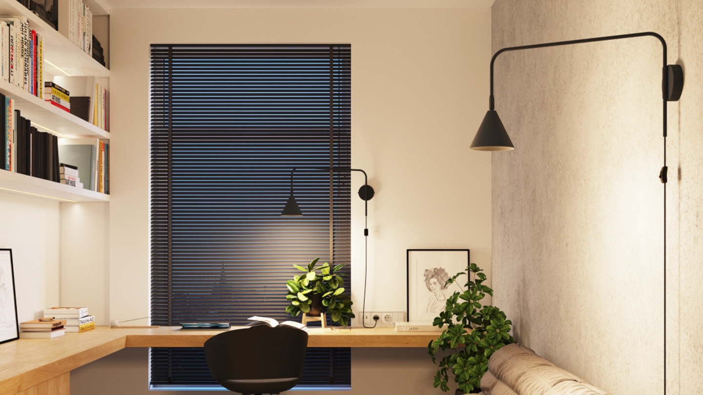 Applique murale à bras orientable noire - Nox Applique murale à bras orientable noire - Nox