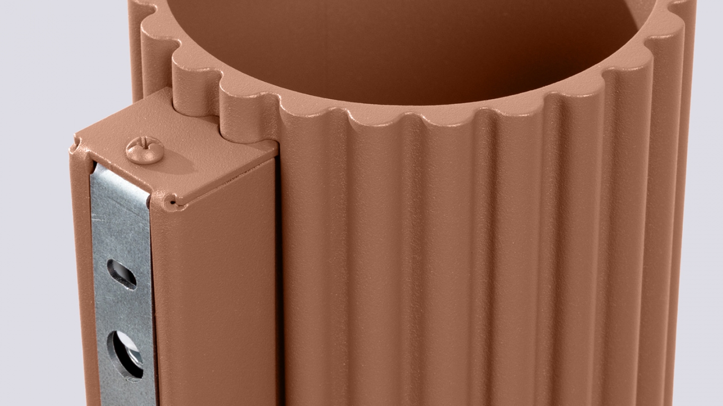 Applique murale cannelé Moka - Aura Applique murale cannelé Moka - Aura