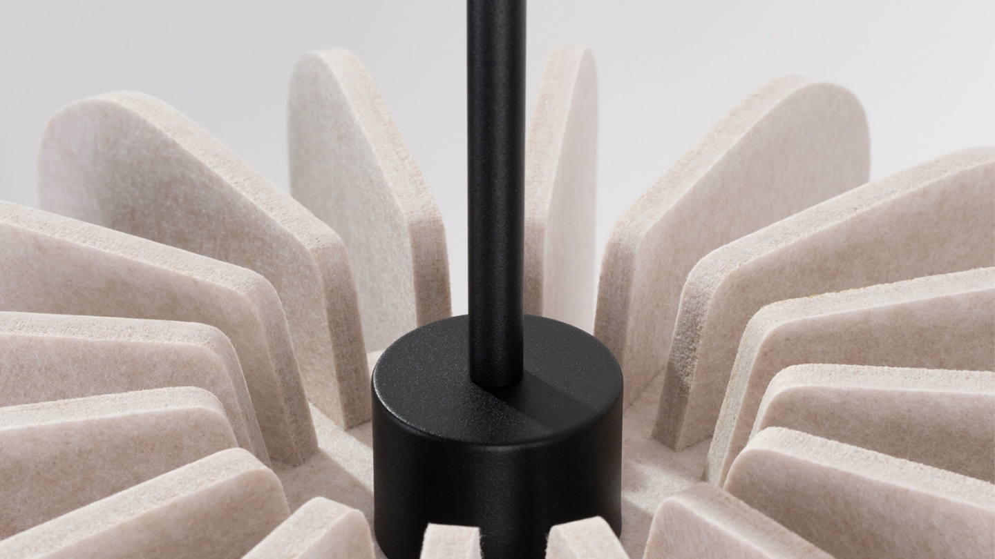 Suspension en feutre beige 45 cm - Mula Suspension en feutre beige 45 cm - Mula