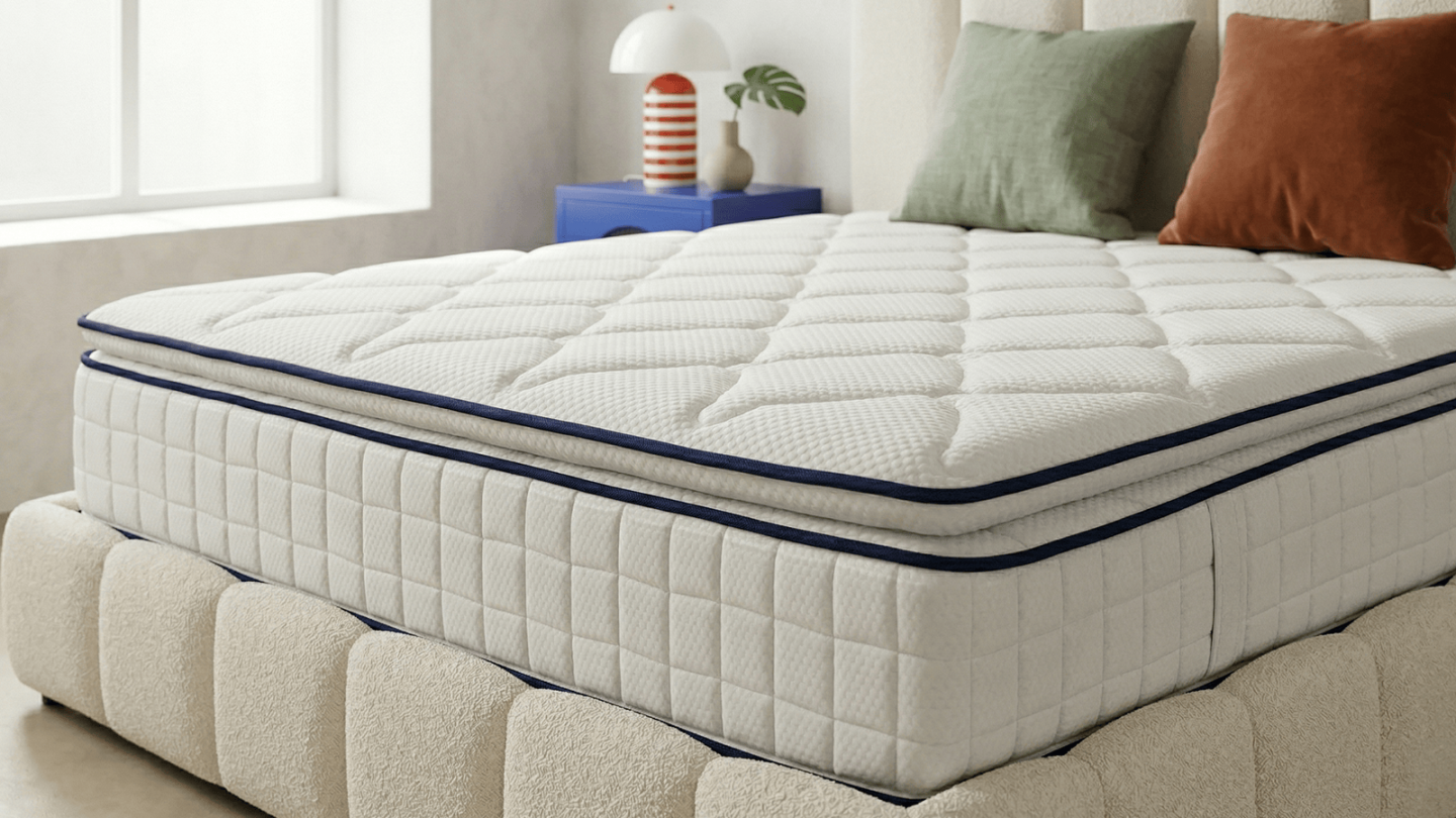 Matelas mousse 180x200 cm avec surmatelas intégré - 7 zones de confort - Confort Signature Matelas mousse 180x200 cm avec surmatelas intégré - 7 zones de confort - Confort Signature