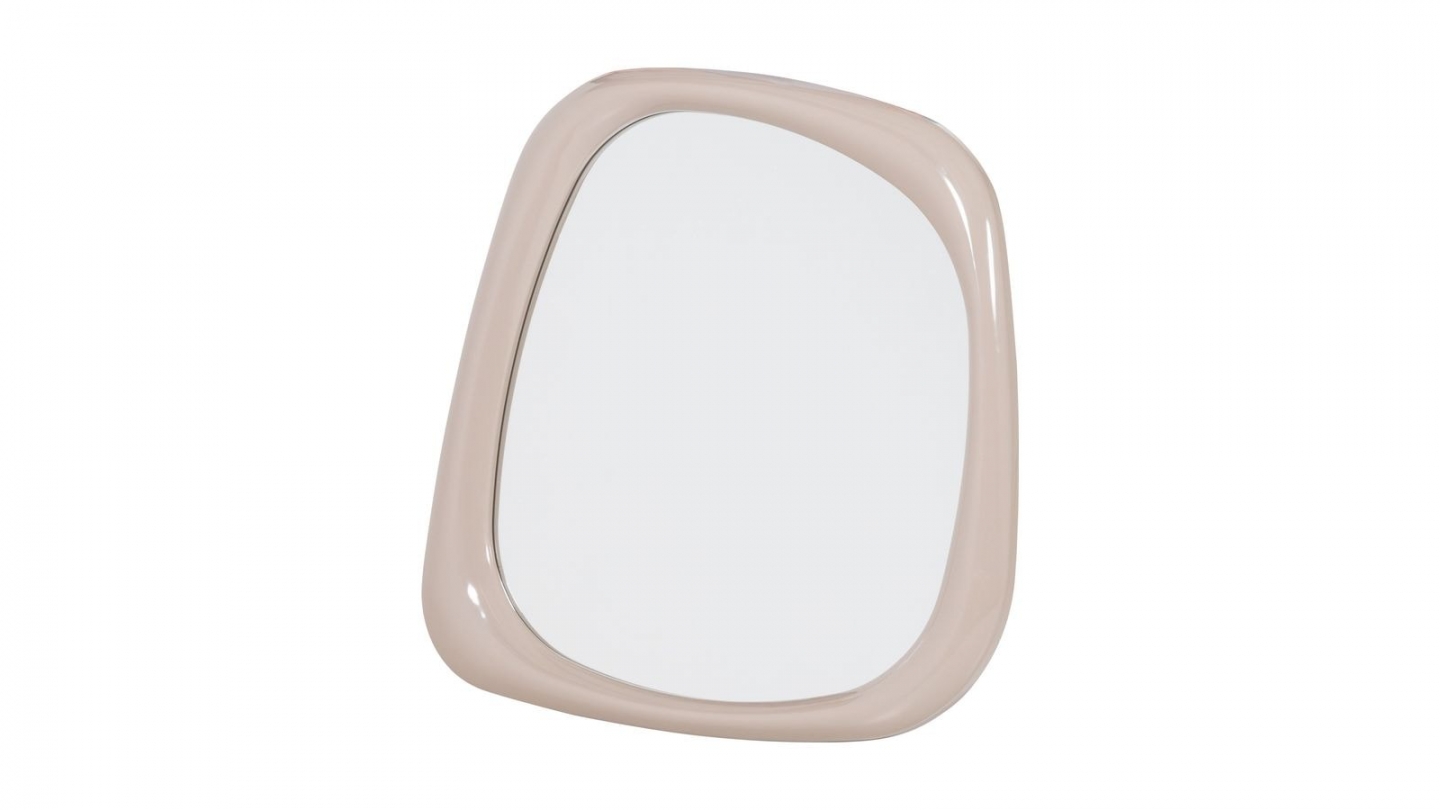 Miroir organique sable brillant 90x90 cm - Norea Miroir organique sable brillant 90x90 cm - Norea