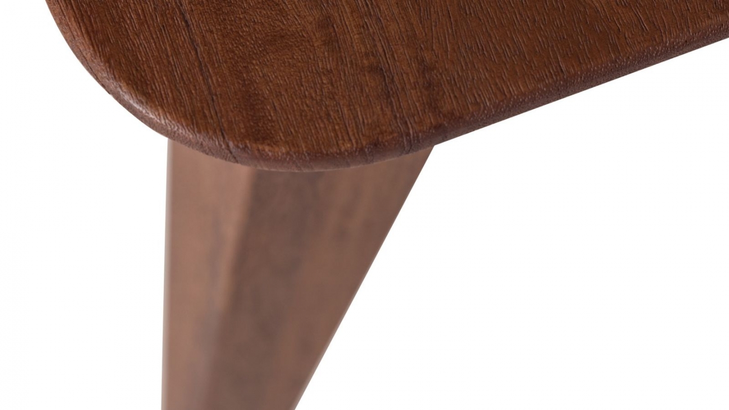 Table à manger rectangulaire en bois de manguier brun 220 cm - Ato Table à manger rectangulaire en bois de manguier brun 220 cm - Ato