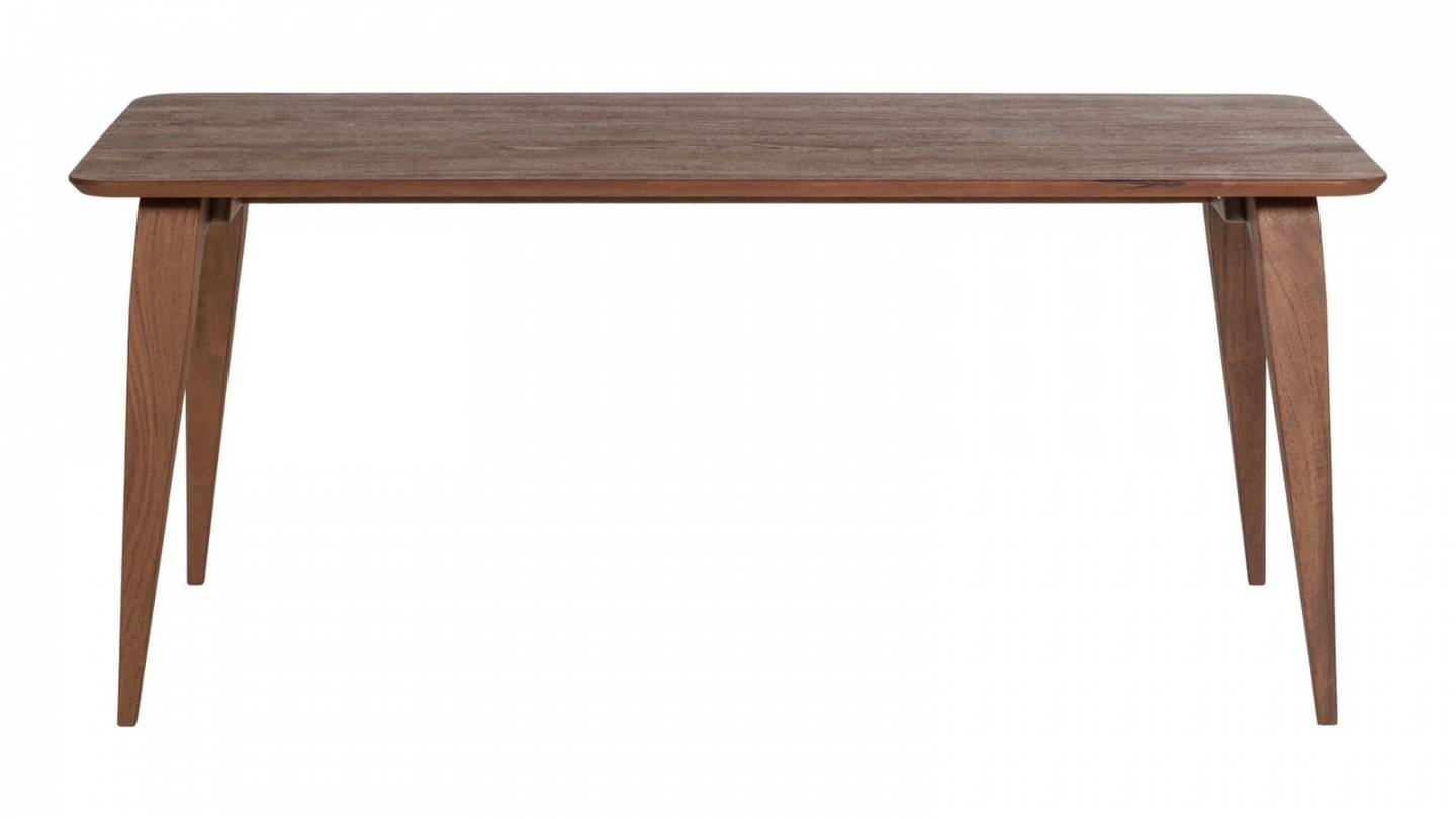 Table à manger rectangulaire en bois de manguier brun 180 cm - Ato Table à manger rectangulaire en bois de manguier brun 180 cm - Ato