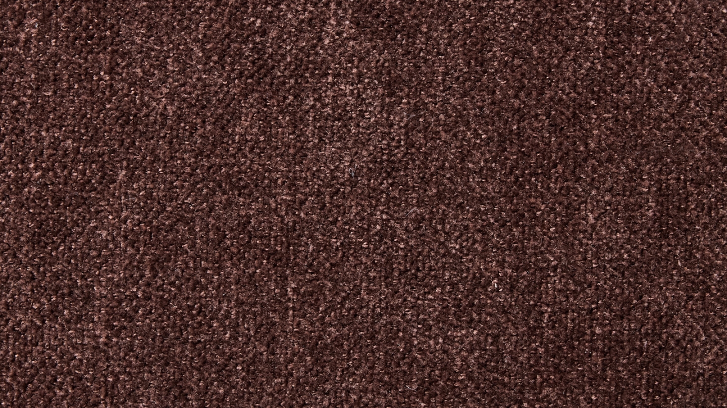 Lot de 2 chaises en tissu chenille marron et piètement chromé - Dulce Lot de 2 chaises en tissu chenille marron et piètement chromé - Dulce