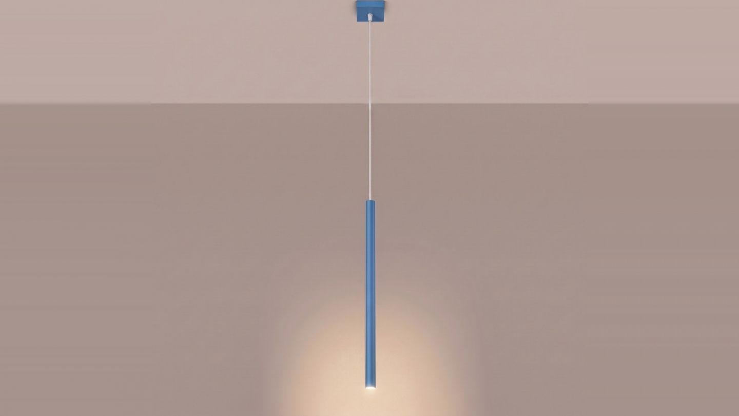 Suspension en métal bleu azur - Pastelo Suspension en métal bleu azur - Pastelo