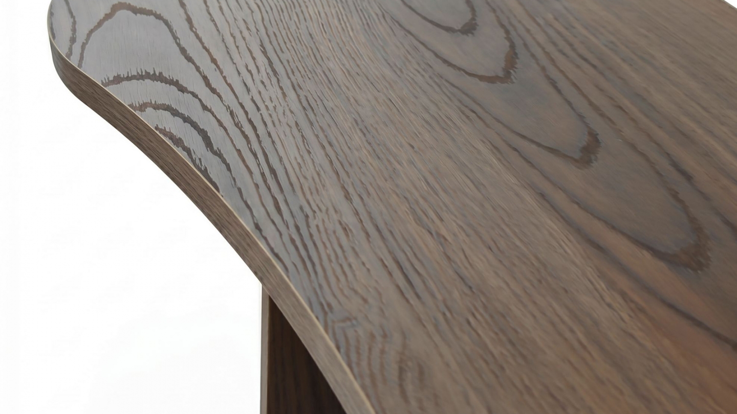 Console effet noyer 120 cm - Elina Console effet noyer 120 cm - Elina