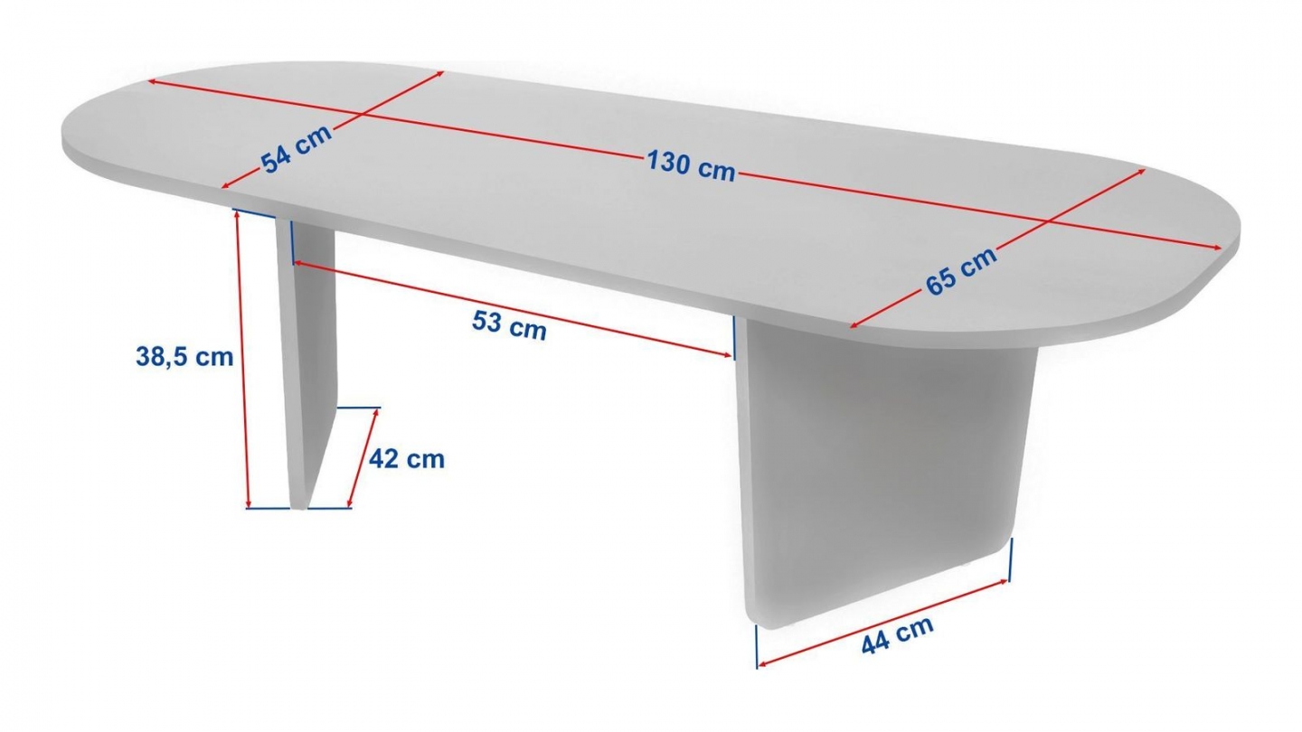Table basse effet travertin et noyer 130 cm - Ceane Table basse effet travertin et noyer 130 cm - Ceane