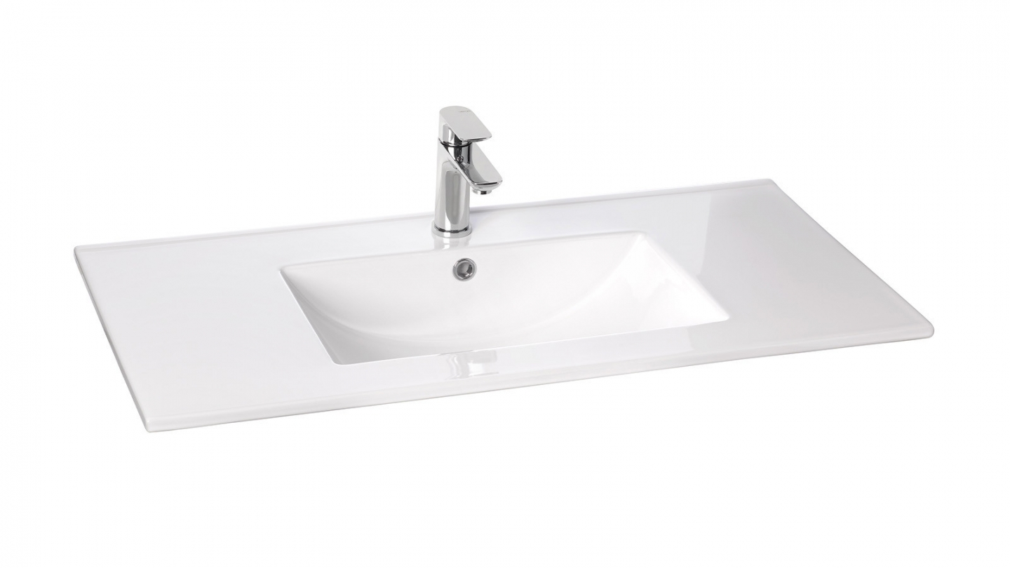Meuble de salle de bain suspendu vasque intégrée 90cm 2 tiroirs Marine - Venice Meuble de salle de bain suspendu vasque intégrée 90cm 2 tiroirs Marine - Venice