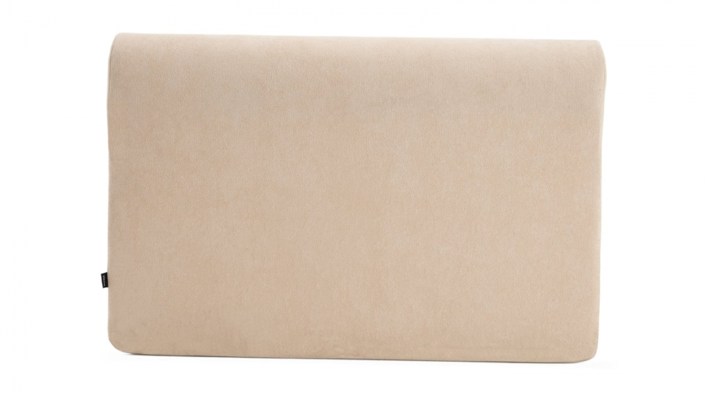 Banquette compressée 2 places en tissu chenille beige - Billie Banquette compressée 2 places en tissu chenille beige - Billie