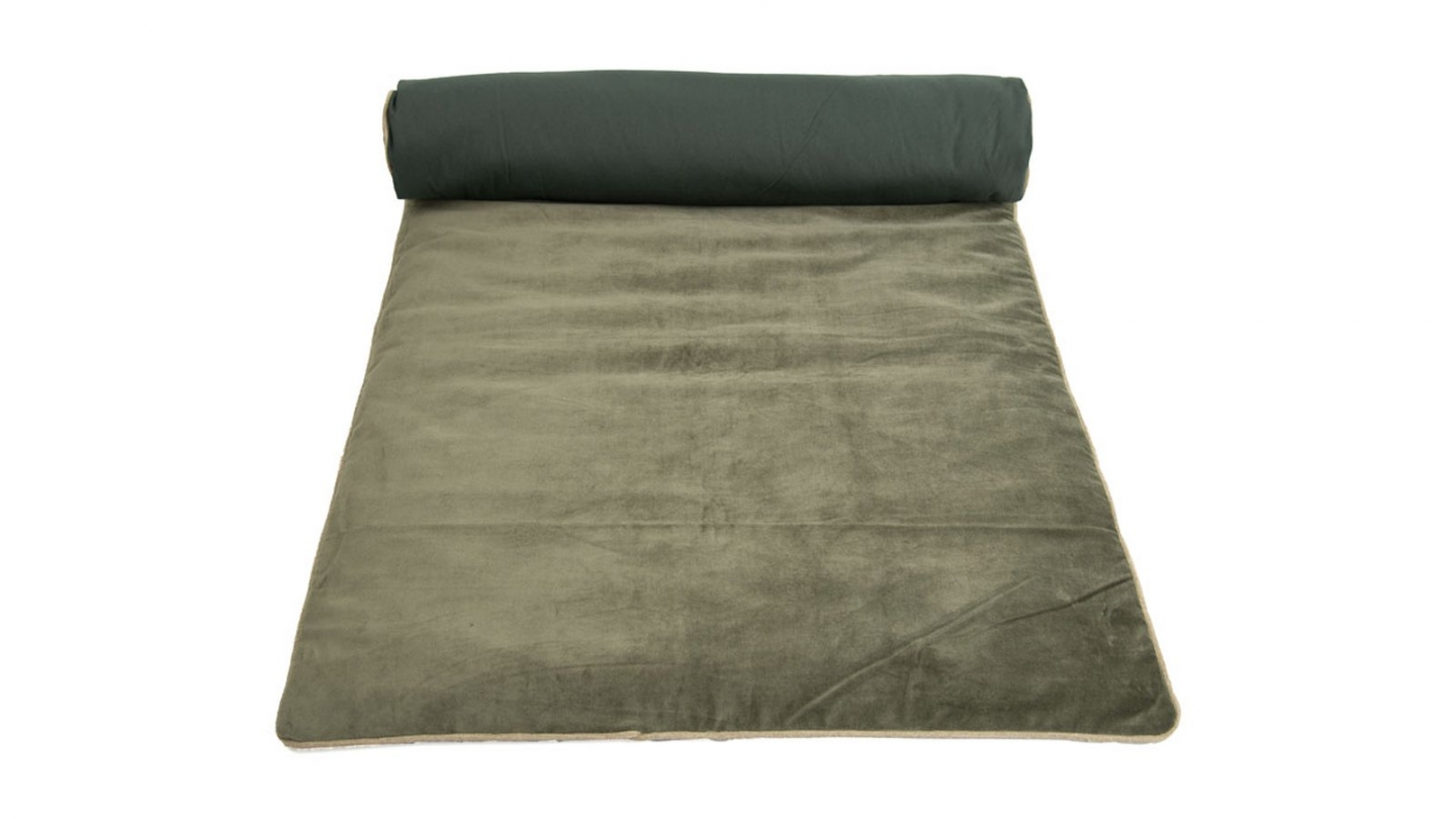 Housse d'édredon en velours Kaki 85 x 200 cm - New Delhi Housse d'édredon en velours Kaki 85 x 200 cm - New Delhi