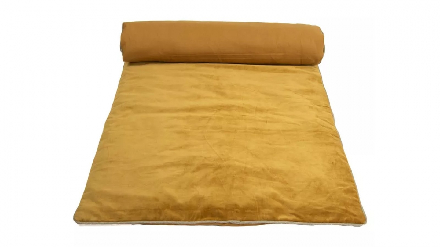 Pack intérieur & Housse d'édredon en velours chamois 85 x 200 cm - New Delhi Pack intérieur & Housse d'édredon en velours chamois 85 x 200 cm - New Delhi