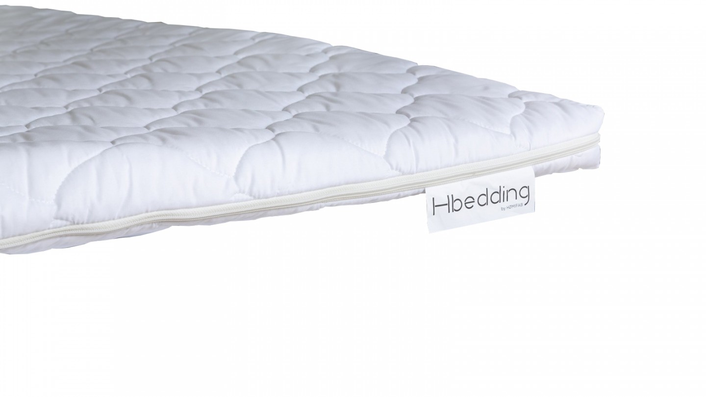 Sur matelas déhoussable mémoire de forme 180x200 Memory Plus Hbedding - Mousse haute densité