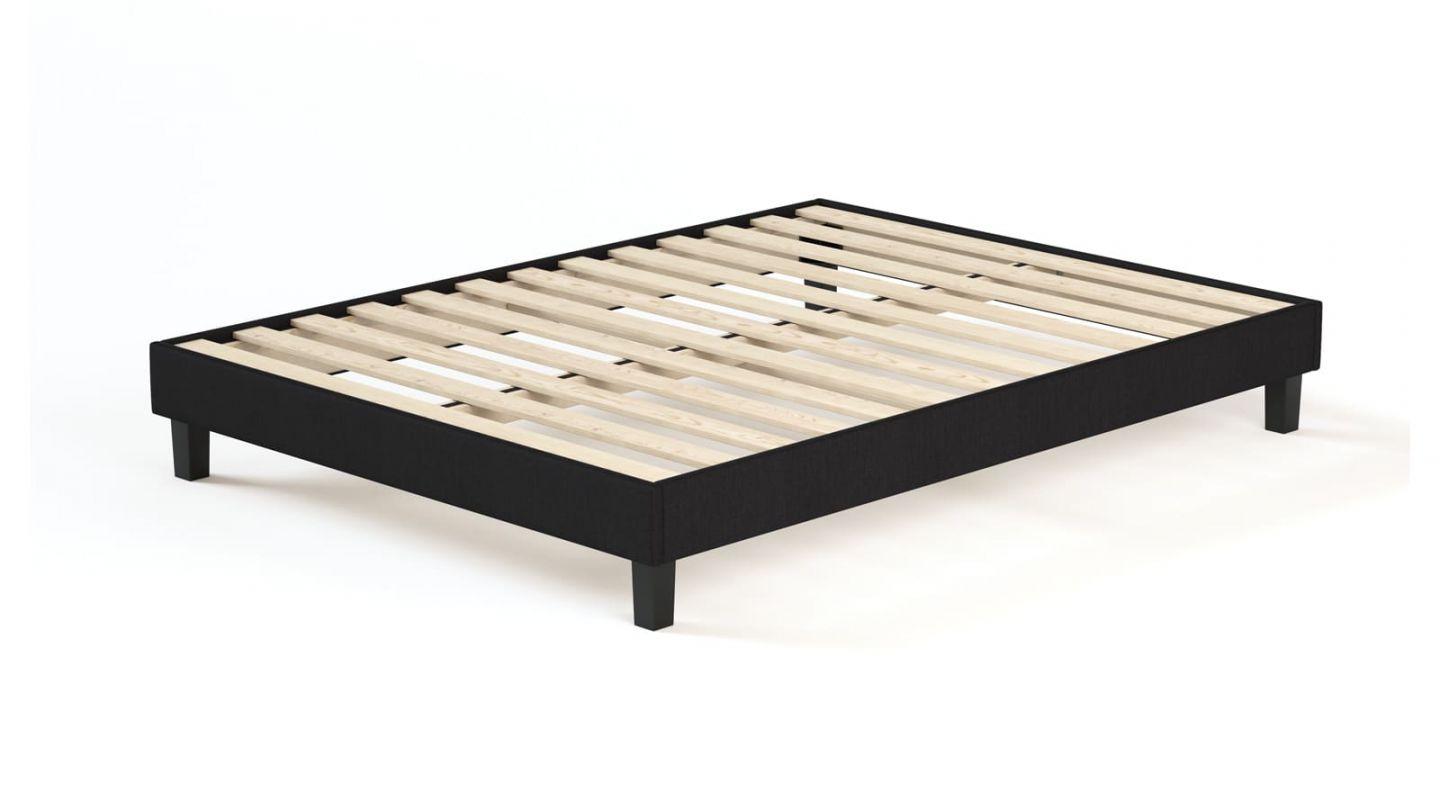 Ensemble matelas mémoire + sommier 160x200 Memo Luxe Hbedding - Mousse haute densité + mémoire de forme