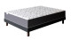 Ensemble matelas ressorts ensachés + sommier 180x200cm - Mousse haute densité et ressorts ensachés - Spring Plus