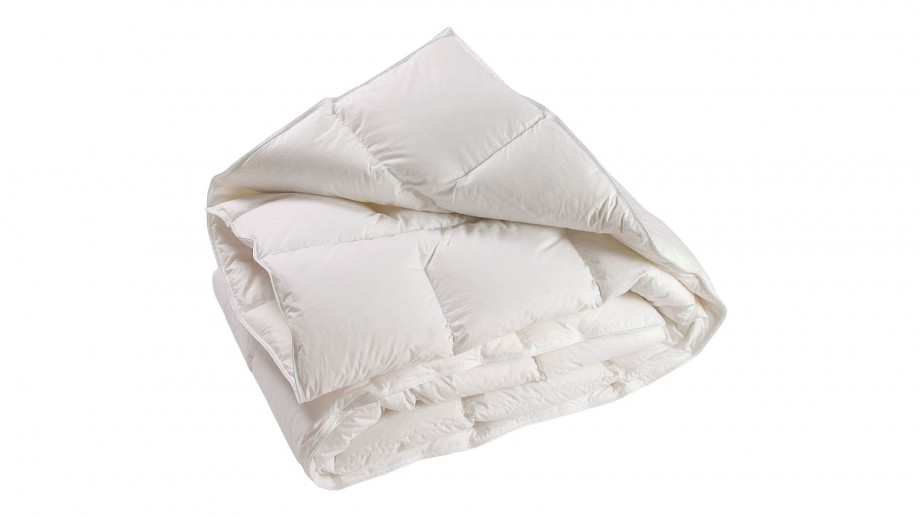 Couette 170g/m² anti acariens duvet d'oie et plumettes 260x240cm - Collection Fjord Rubis - Hbedding