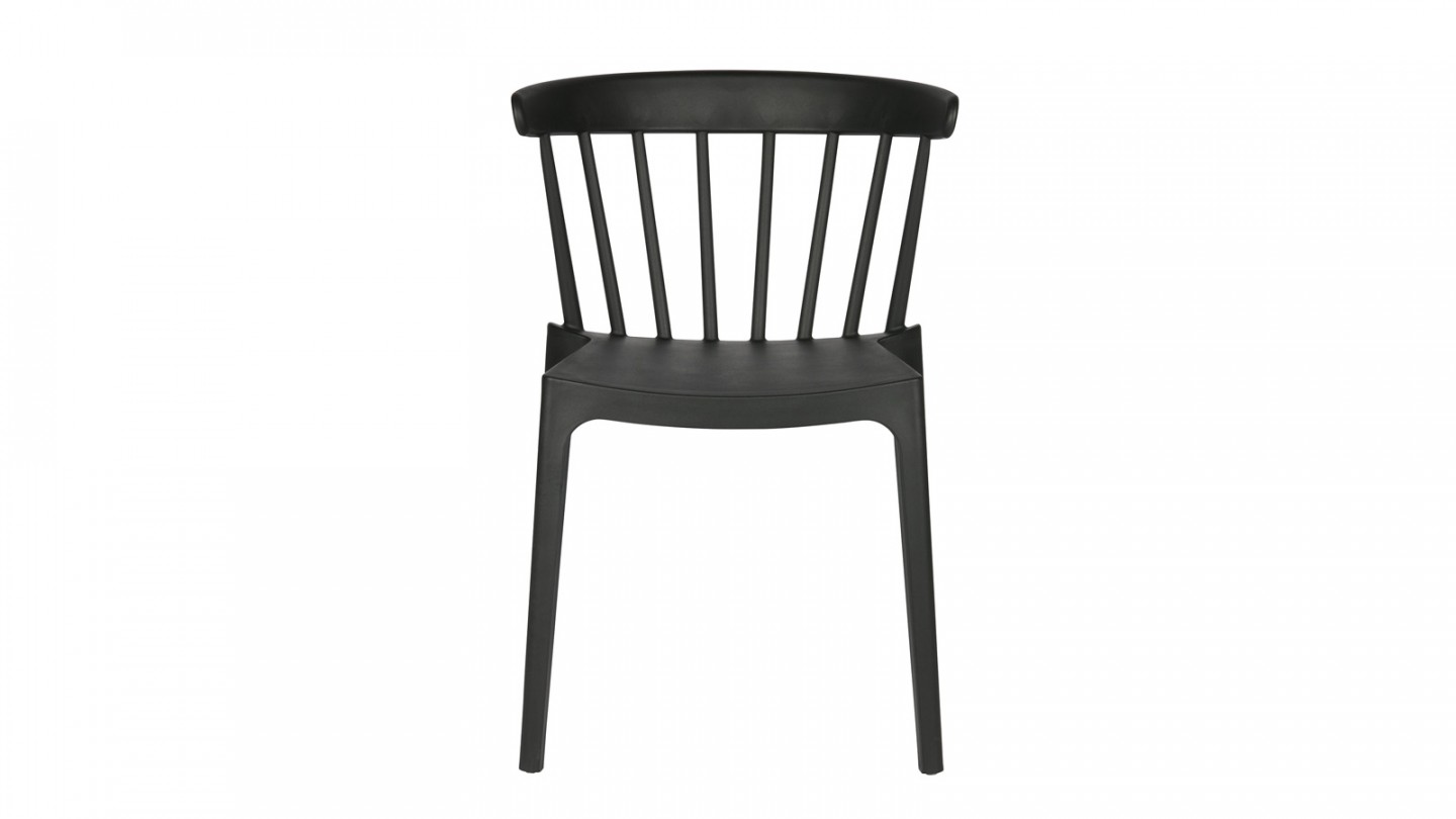 Lot de 2 chaises Bliss de bar noir