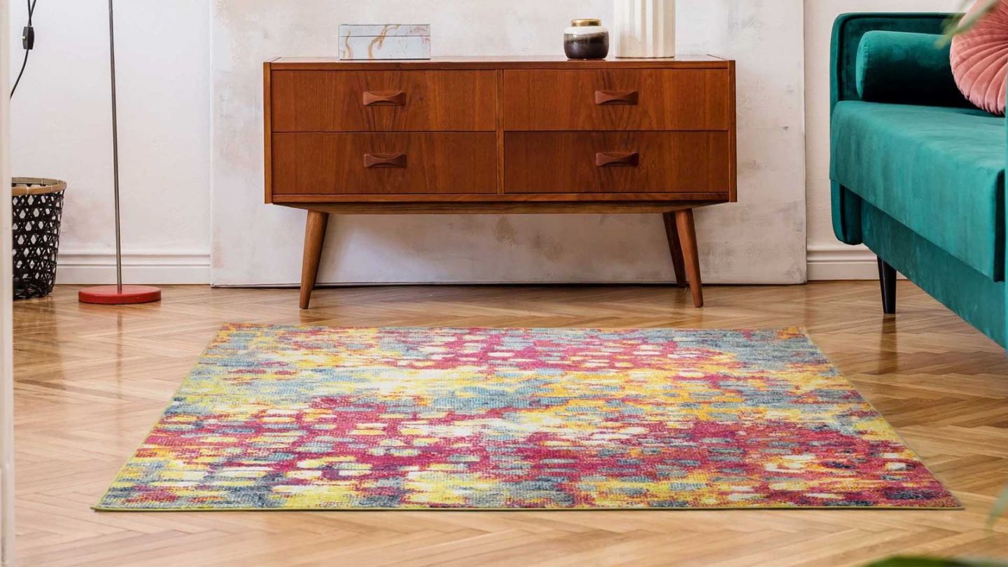 Tapis vintage Multicolore 200x290cm - Collection Rhys