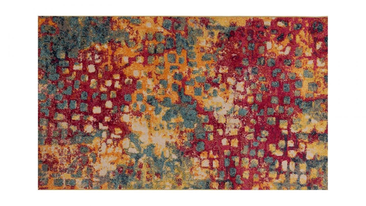 Tapis vintage Multicolore 120x170cm - Collection Rhys