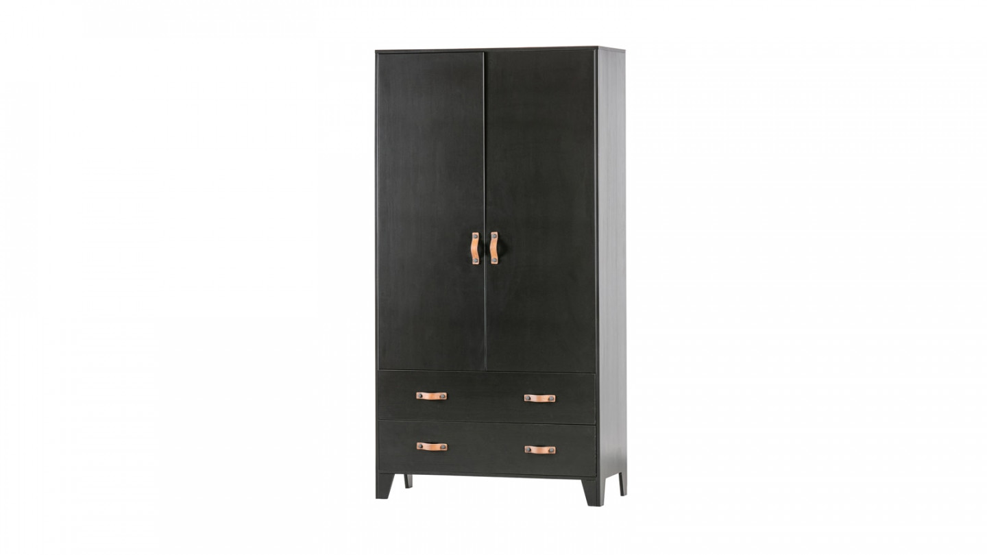 Armoire en bois noir - Dian - Woood