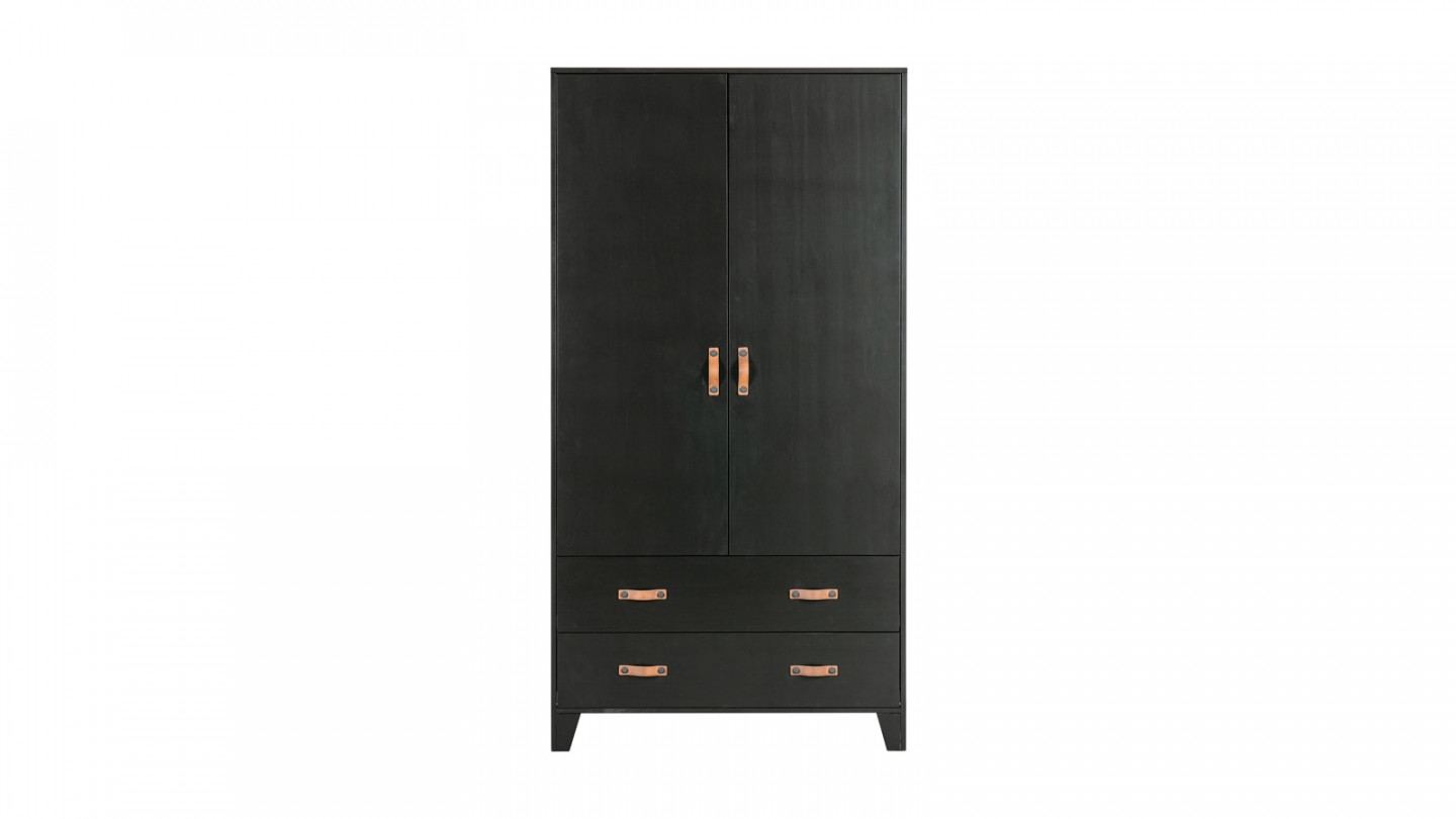 Armoire en bois noir - Dian - Woood