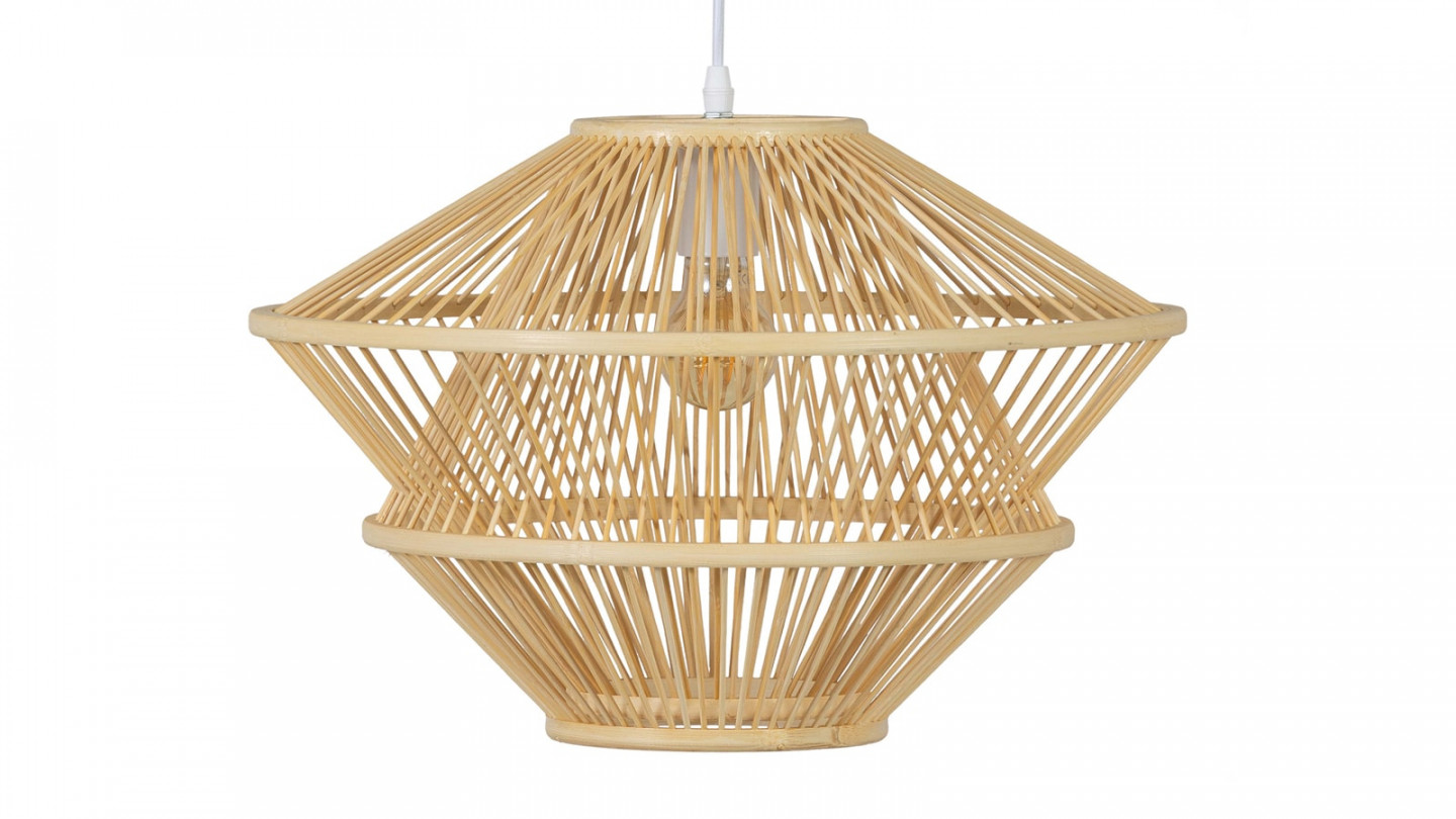 Suspension en bambou naturel - Collection Bamboo - BePureHome