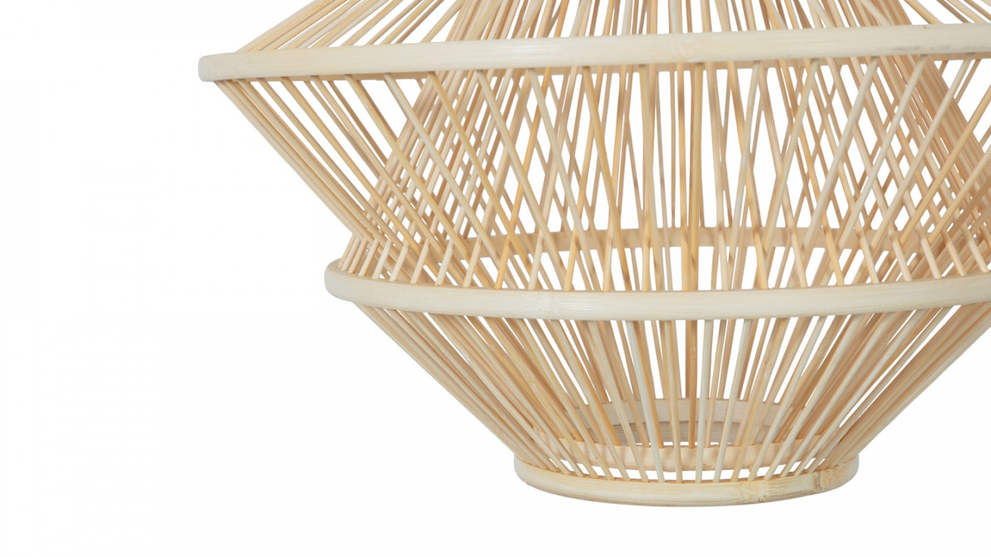 Suspension en bambou naturel - Collection Bamboo - BePureHome